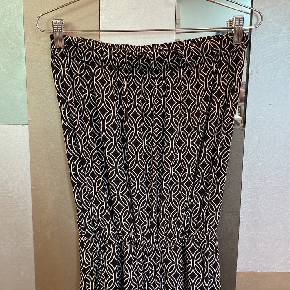 5th & Love Black and White Boho Jumpsuit - Picture 2 of 8
